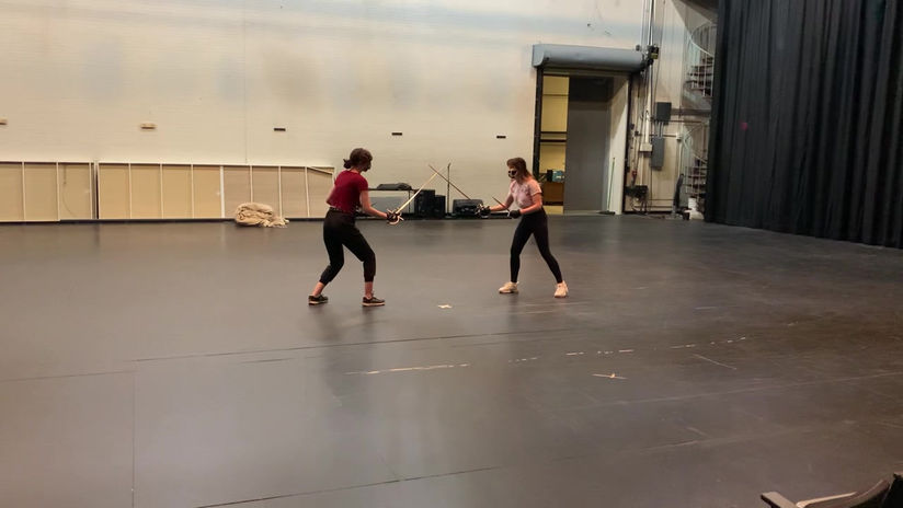 Stage Combat Scene: Rapier and Dagger